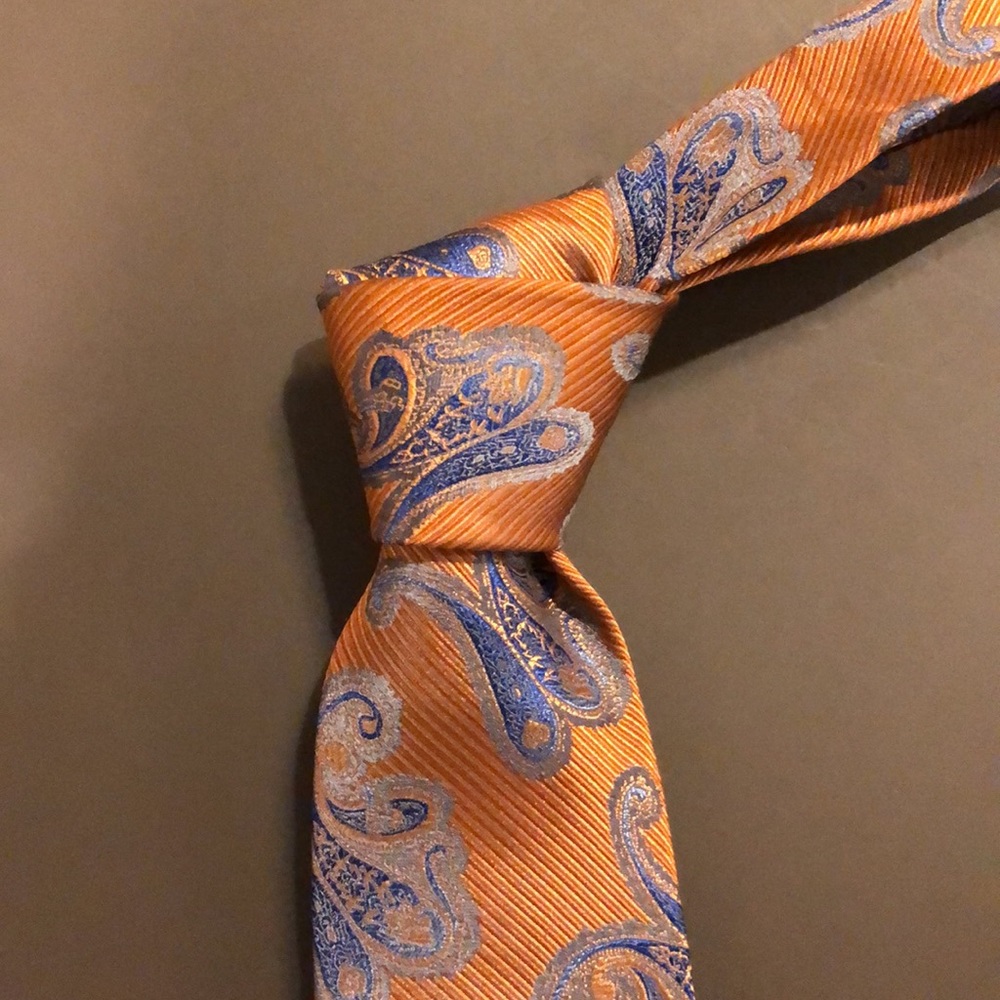 Italian Silk Tie by Bruno Piattelli - Picture 2 of 3
